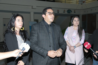 Abogados, luego de la reformulación de cargos en contra  de Germán Cáceres.