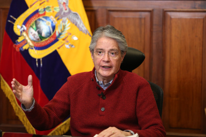 El presidente de la República, Guillermo Lasso, se dirigió al país en cadena nacional.