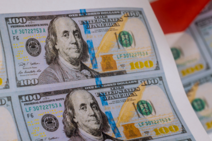 Referencial de dólares.