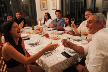 Foto de referencia de una celebración de judíos.