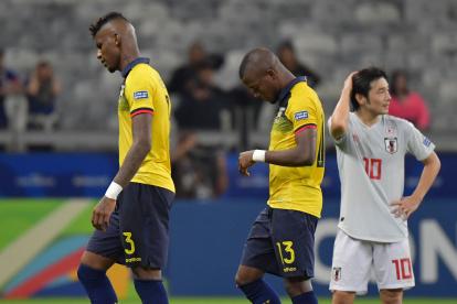 Ecuador y Japón se midieron en la Copa América 2019 en Brasil. Igualaron 1-1.