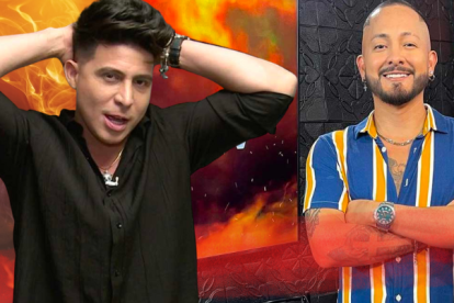 Don Day y Santiago Castro protagonizaron un incidente en el primer programa de Los hackers de la farándula.