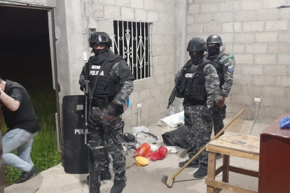 Los detenidos fueron puestos a órdenes de las autoridades.