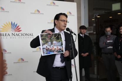 El legislador aseguró que si es sancionado por tres meses, volverá a su labor de periodista para continuar con invedtigaciones.