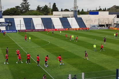 Los dirigidos por Roggerio Ceni, entrenaron cerca de dos horas