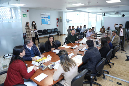 La Comisión de Régimen Económico se reunió con varios actores relacionados a la segurida social.