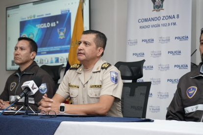 Este viernes, Ramírez dio una rueda de prensa como director del área de antinarcóticos