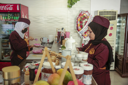 Nicho. Sabaya (chicas en árabe) es una alternativa para las mujeres excluidas de diversos sitios.