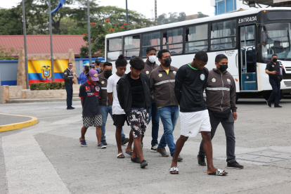 Sospechosos. En Guayas hubo la detención de una veintena de implicados en casos de secuestro y extorsión.