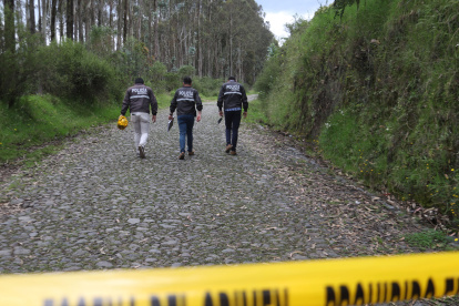 En el sector de Amaguaña en el camino al chaquiñan de Pasochoa, en Pichincha, se encontró el cuerpo de Miguel Ángel Nazareno