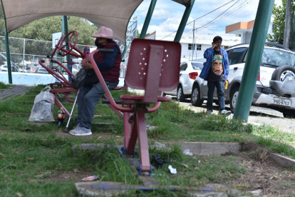 Descuido. A los moradores les toca convivir con la falta de mantenimiento de los espacios verdes