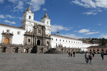 Misa. El acto se celebra todos los años por el día de San Francisco.
