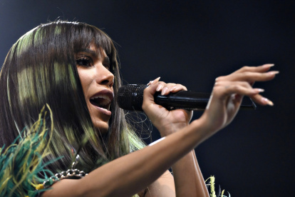 Fotografía de archivo de la cantante brasileña, Anitta.