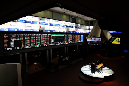 Vista general de la bolsa de Sao Paulo (Brasil), en una fotografía de archivo.