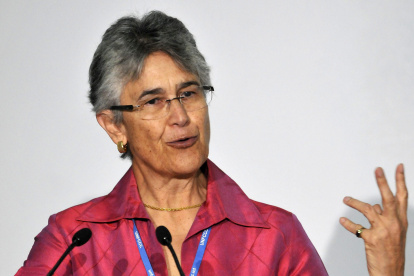 Yolanda Kakabadse, en una fotografía de archivo.