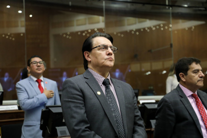 Fernando Villavicencio, presidente de la Comisión de Fiscalización y Control Político.