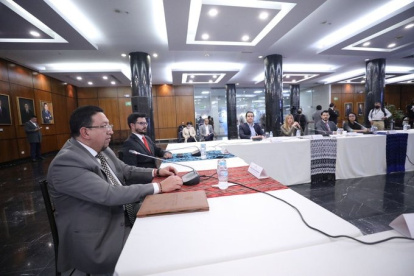 El secretario Fabián Pozo se comprometió a que el Ejecutivo estará presente en estas mesas sobre seguridad.