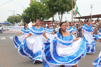 El desfile cívico estudiantil por la fundación acabará en la 9 de Octubre y Bolívar.