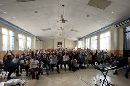 Encuentro. La Pastoral Musical, ante la necesidad de integración y formación de los coros parroquiales, organizó el 30 de julio el I Encuentro de Músicos Católicos. Acudieron más de 160 cantantes y coordinadores. La cita fue en el auditorio de la parroquia Santa Gema.