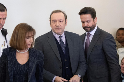 El actor Kevin Spacey (C), en una fotografía de archivo. EPA/Nicole Harnishfeger.