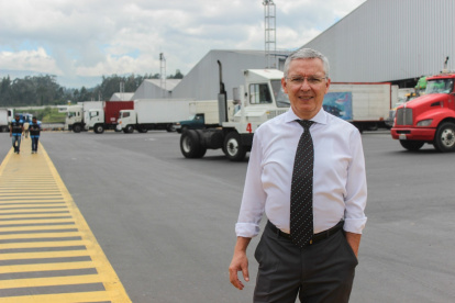 Rubén Salazar, gerente Corporativo de Corporación Favorita.