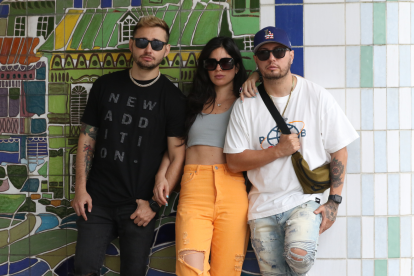 Rocko y Blasty y Diana Sofía