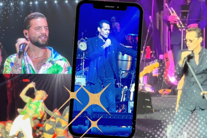 Marc Anthony y Maluma.