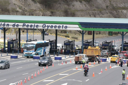 Peaje. Para dar agilidad al tránsito se habilitaron más cabinas de pago.