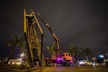 Hecho. La semana pasada, la Alcaldía indicó que son entre 80 y 90 vallas irregulares las que desmantelará.