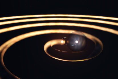 Imágenes del sistema estelar binario WR140 acumuladas durante 16 años han permitido a los científicos observar el escurridizo fenómeno de la luz ejerciendo aceleración sobre la materia, según detalla un estudio publicado este miércoles en Nature Astronomy.