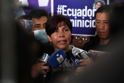 Elizabeth Otavalo, madre de la abogada María Belén Bernal, en una fotografía de archivo.