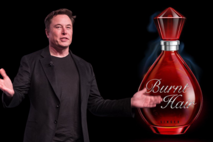 ¡La fragancia más fina de la Tierra! Así la presentó Musk en Twitter.