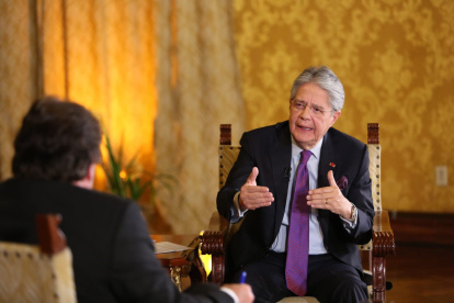 El presidente Lasso dijo que hay un banco de preguntas que se siguen analizando para la consulta popular, aunque no adelantó sobre qué tema versará