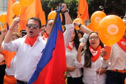El aspirante hizo pública ayer la presentación de la candidatura ante el Consejo Nacional Electoral.
