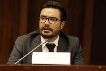 Autoridad. Fabián Pozo, secretario Jurídico de la Presidencia.