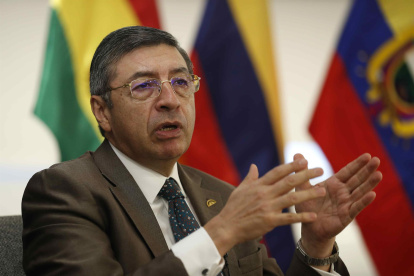 Jorge Hernando Pedraza, secretario general de la Comunidad Andina (CAN), en una fotografía de archivo.