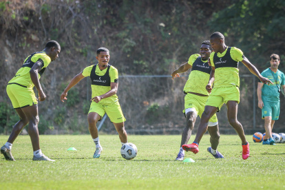 Barcelona se preparó durante la semana para medir el domingo 16 de octubre a Aucas.