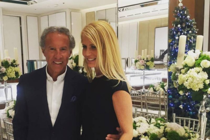 Cecilia Bolocco y su nuevo esposo, el empresario chileno "Pepo" Daire.