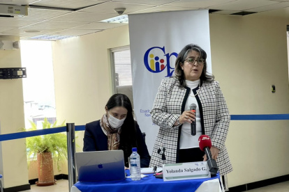 Yolanda Salgado es una de las candidatas que ejerció su defensa ante una impugnación.