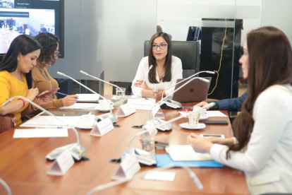 Comparecencias. La comisión legislativa que investiga el caso Bernal recibió a la fiscal a cargo del expediente.