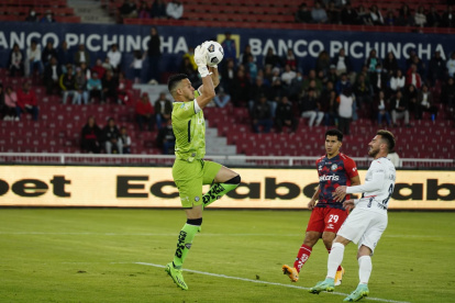 Liga de Quito tuvo problemas para definir las ocasiones que generó durante el partido.