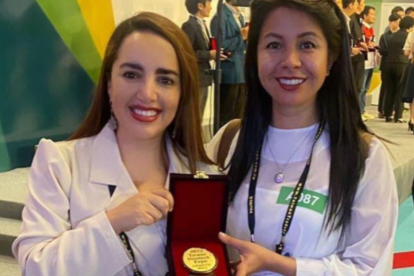 María Gabriela Punín y María José Valarezo.