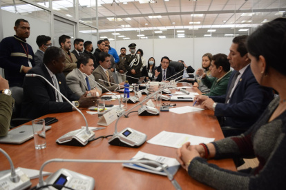 Sesión de la Comisión de Fiscalización.