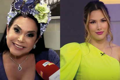 Con Alejandra Jaramillo.