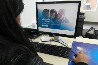 Control. Para el censo virtual se requiere ingresar el número de cédula.