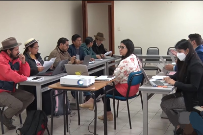 La reunión se desarrolló en la Conferencia Episcopal Ecuatoriana.