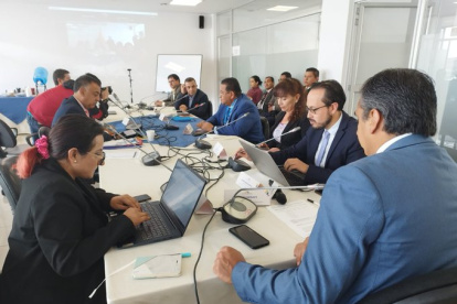 Reunión. Ayer la Comisión de Seguridad tuvo una reunión a puerta cerrada con la Subdirección del SNAI.