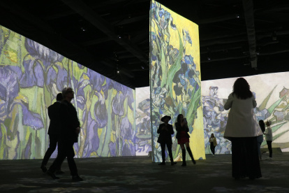 EN QUITO SE REALIZO LA PRESENTACION DE LA OBRA DE IMAGINE VAN GOGH 14  de OCTUBRE  de 2022 ANGELO CHAMBA Agencia (ag-expreso ag-extra ag-quito)