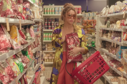 Captura del video musical Monotonía de Shakira