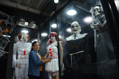 Alquiler. En El Limoncito buscan el mayor realismo posible en los trajes y caretas que ofrecen.